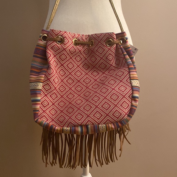 Boho Fringe Bag - Picture 2 of 10